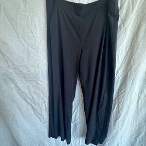 Athleta Black Wide Leg Trousers